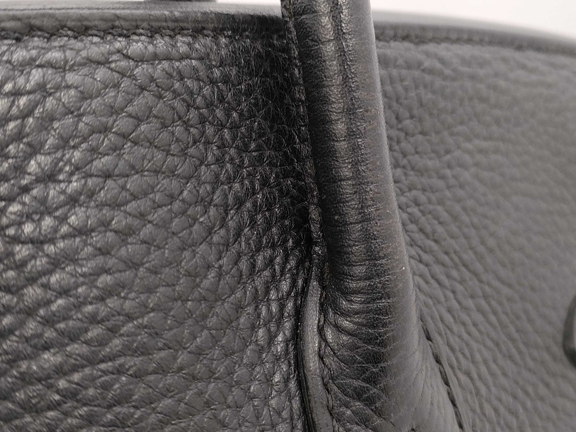 HERMES Birkin 35 Taurillon Black with Silver Hardware, Handbag