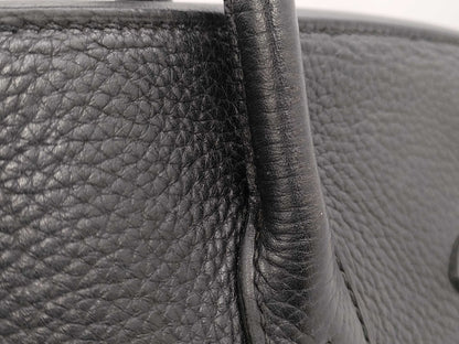 HERMES Birkin 35 Taurillon Black with Silver Hardware, Handbag