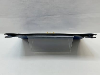 LOUIS VUITTON Epi Leather Porte-Document Senator Document Bag Business Clutch Bag Blue A20980 Business Bag