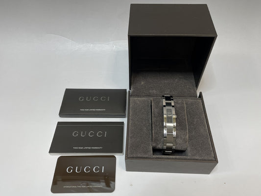 GUCCI 4600L 0054805 Quartz Black Dial Women's Watch