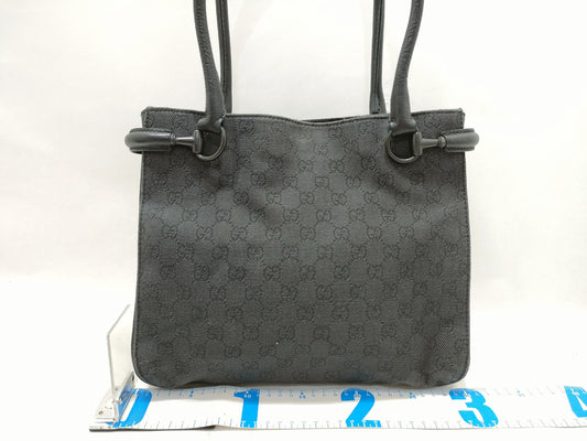 GUCCI GG Canvas GUCCI Gucci Handbag GG Canvas Black Handbag
