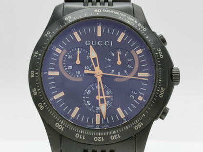 GUCCI 126.2 15111053 Quartz Black Dial Unoperated Men's Watch