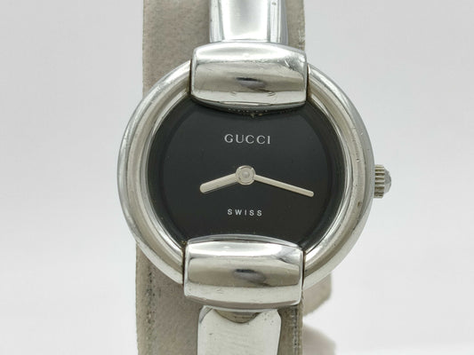 GUCCI 1400L 0154253 Quartz Black Dial Women's Watch