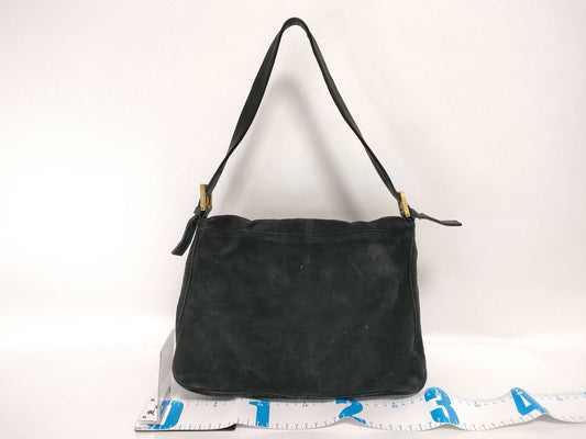 FENDI Mamma Bucket Suede Shoulder Bag