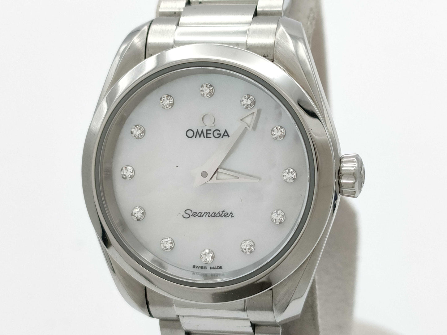 OMEGA 220.10.28.60.55.001 93054868 Quartz Shell Dial Women's Watch