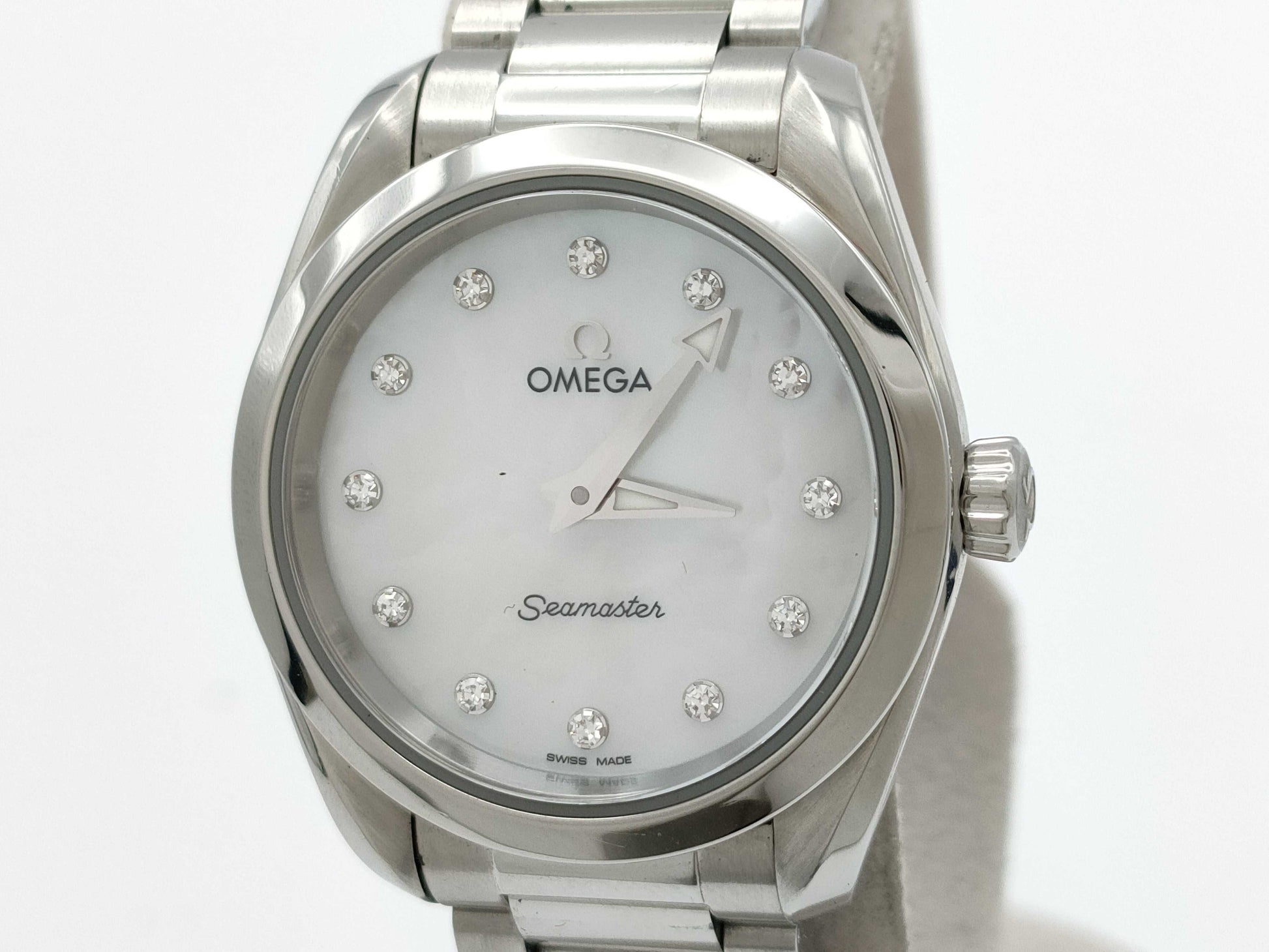 OMEGA 220.10.28.60.55.001 93054868 Quartz Shell Dial Women's Watch