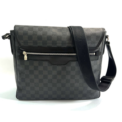 LOUIS VUITTON Daniel MM Damier Graphite Business Shoulder Bag N58029