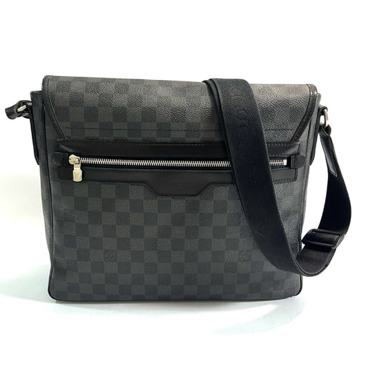 LOUIS VUITTON Daniel MM Damier Graphite Business Shoulder Bag N58029