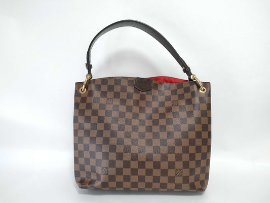 LOUIS VUITTON Damier Graceful PM Shoulder Bag