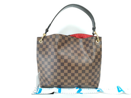 LOUIS VUITTON Damier Graceful PM Shoulder Bag