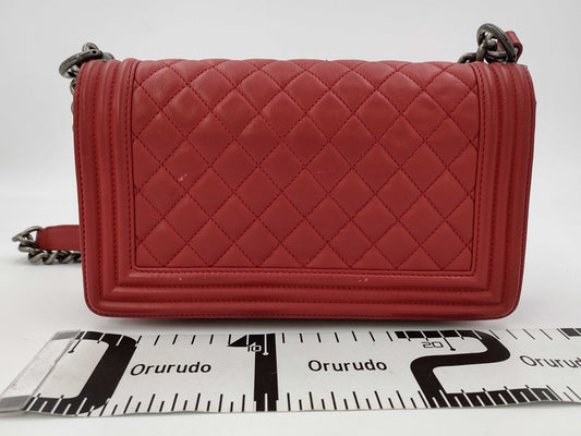 CHANEL Boy Chanel Shoulder Bag Seal Shoulder Bag
