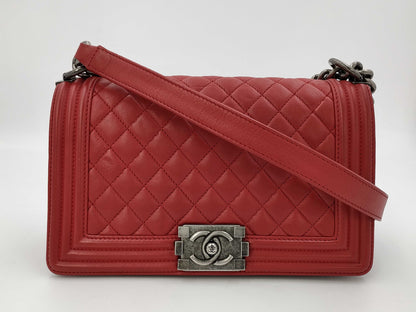 CHANEL Boy Chanel Shoulder Bag Seal Shoulder Bag