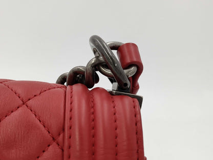 CHANEL Boy Chanel Shoulder Bag Seal Shoulder Bag