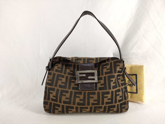 FENDI Mamma Bucket Zucca Handbag