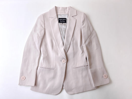 GIORGIO ARMANI 2020 100% Silk Tailored Jacket, Women's, Size 36