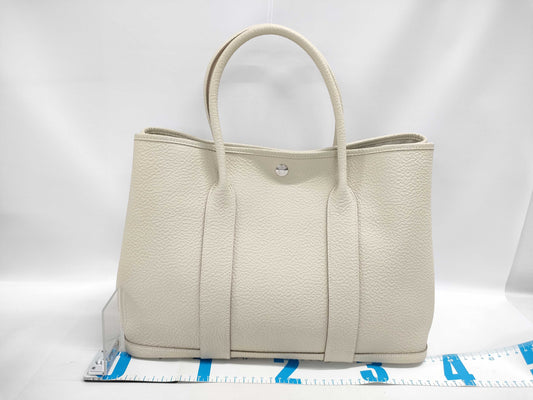 HERMES Garden Party MM C Stamp Tote Bag