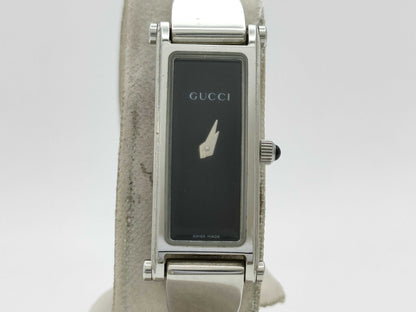GUCCI 1500L 0889798 Quartz Black Dial Women's Watch