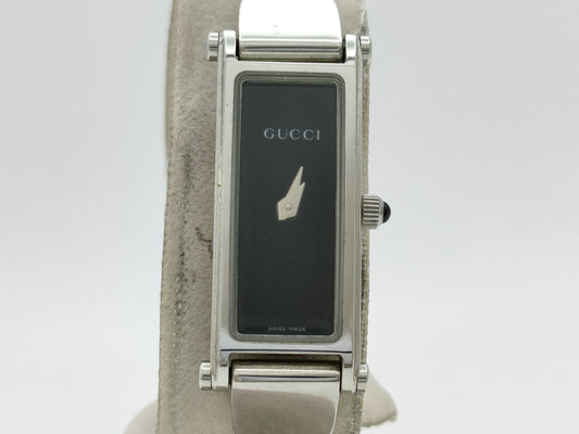 GUCCI 1500L 0889798 Quartz Black Dial Women's Watch
