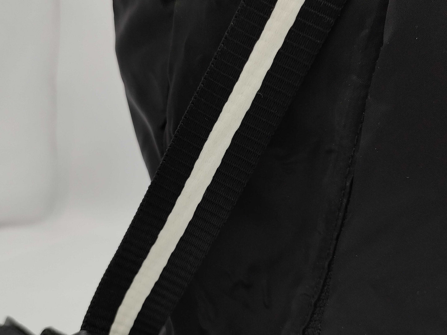 CHANEL Backpack Nylon Black Backpack