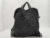 CHANEL Backpack Nylon Black Backpack