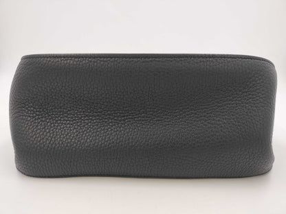 HERMES Gypsiere 28 Black Shoulder Bag