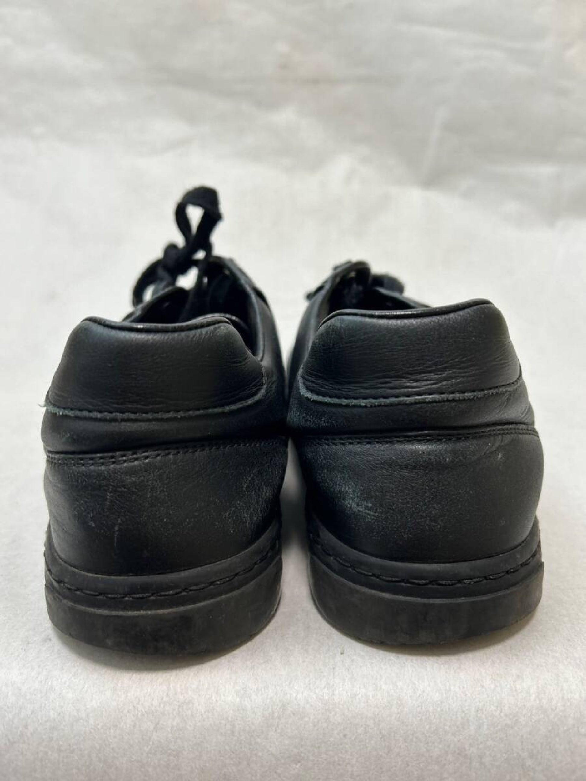 GUCCI GG Logo Leather Canvas Sneakers 5 1/2 Sneakers