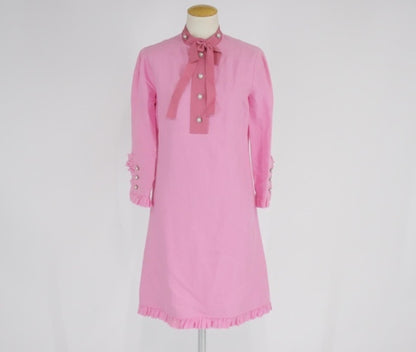 GUCCI GG Button Dress Size 36 S