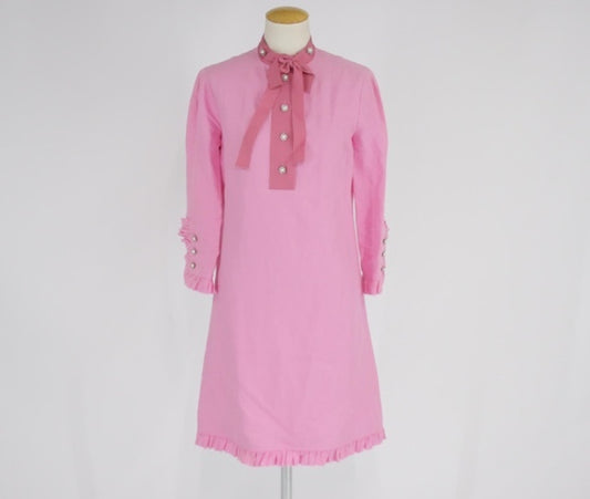 GUCCI GG Button Dress Size 36 S