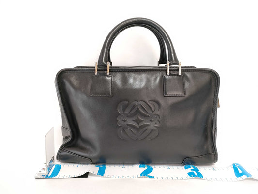 LOEWE Amazona 28 Black Handbag