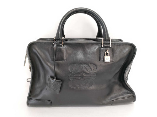 LOEWE Amazona 28 Black Handbag