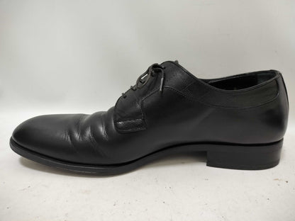 LOUIS VUITTON Damier Leather Derby Shoes Size 8 Business Shoes