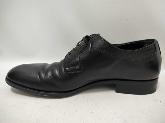 LOUIS VUITTON Damier Leather Derby Shoes Size 8 Business Shoes