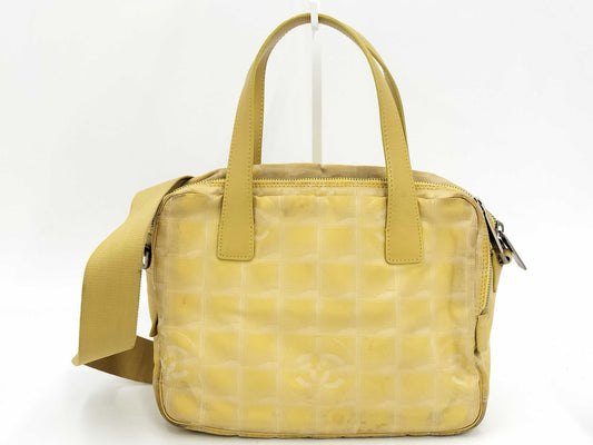 CHANEL CHANEL Travel Line 2-Way Bag Handbag