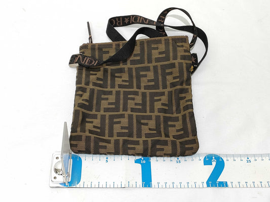 FENDI Zucca Pattern Shoulder Bag 222826715.008