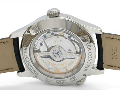 JAEGER LECOULTRE Q1428421 146.8.29.S 2719765 Master Geographic Automatic Men's Watch