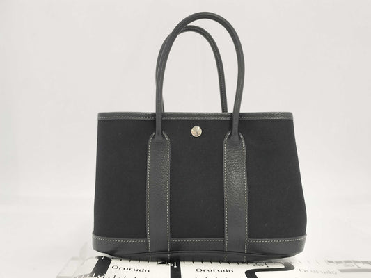 HERMES Garden Party TTPM □I engraved handbag