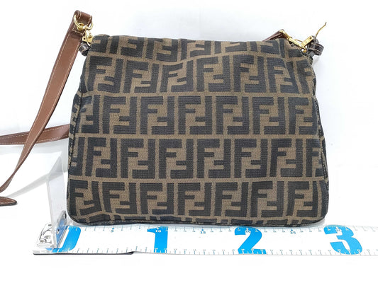 FENDI Zucca pattern Fendi Mamma Bucket shoulder bag