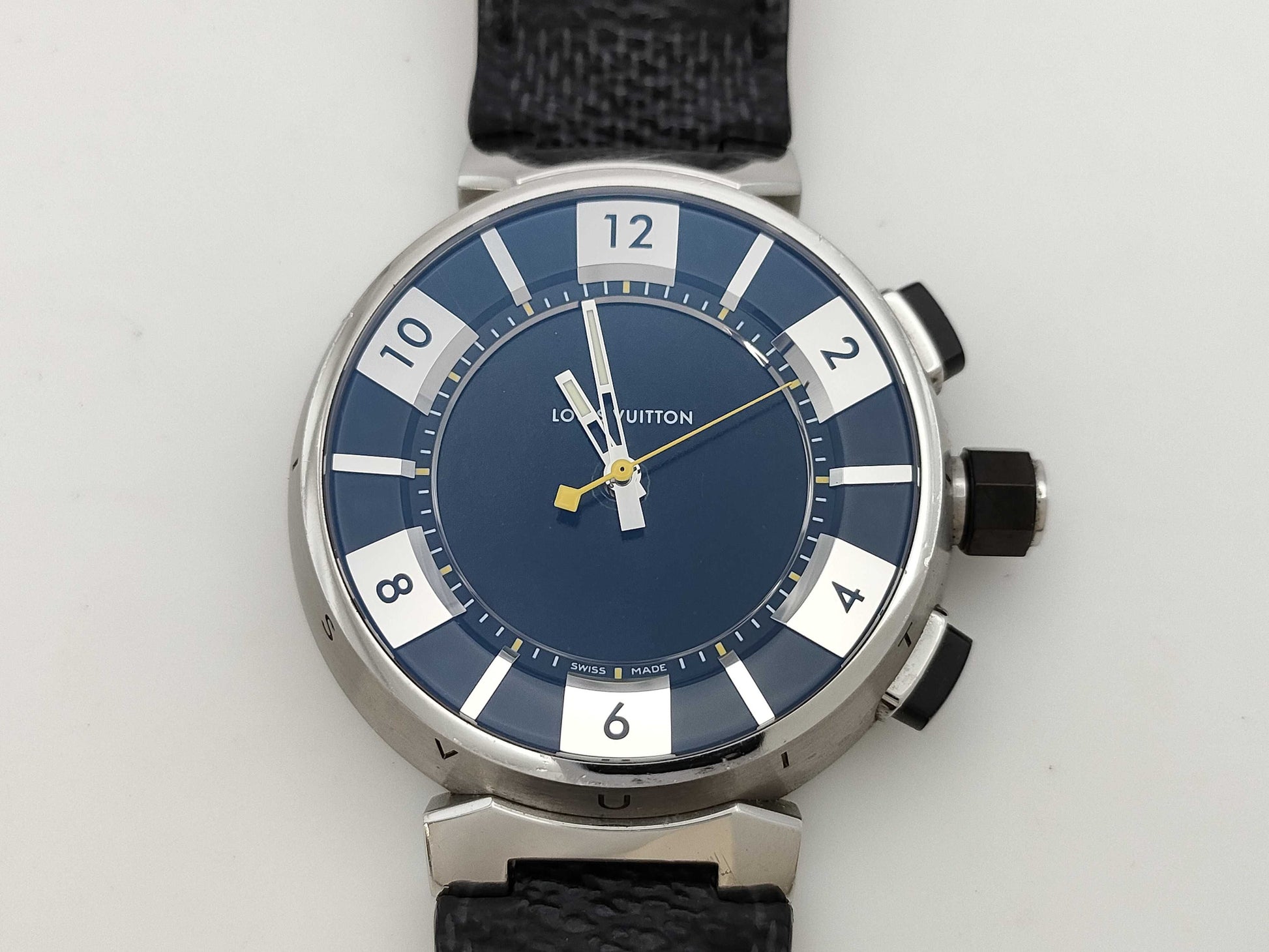 LOUIS VUITTON Tambour Q118F SC8284 Quartz Men's Watch