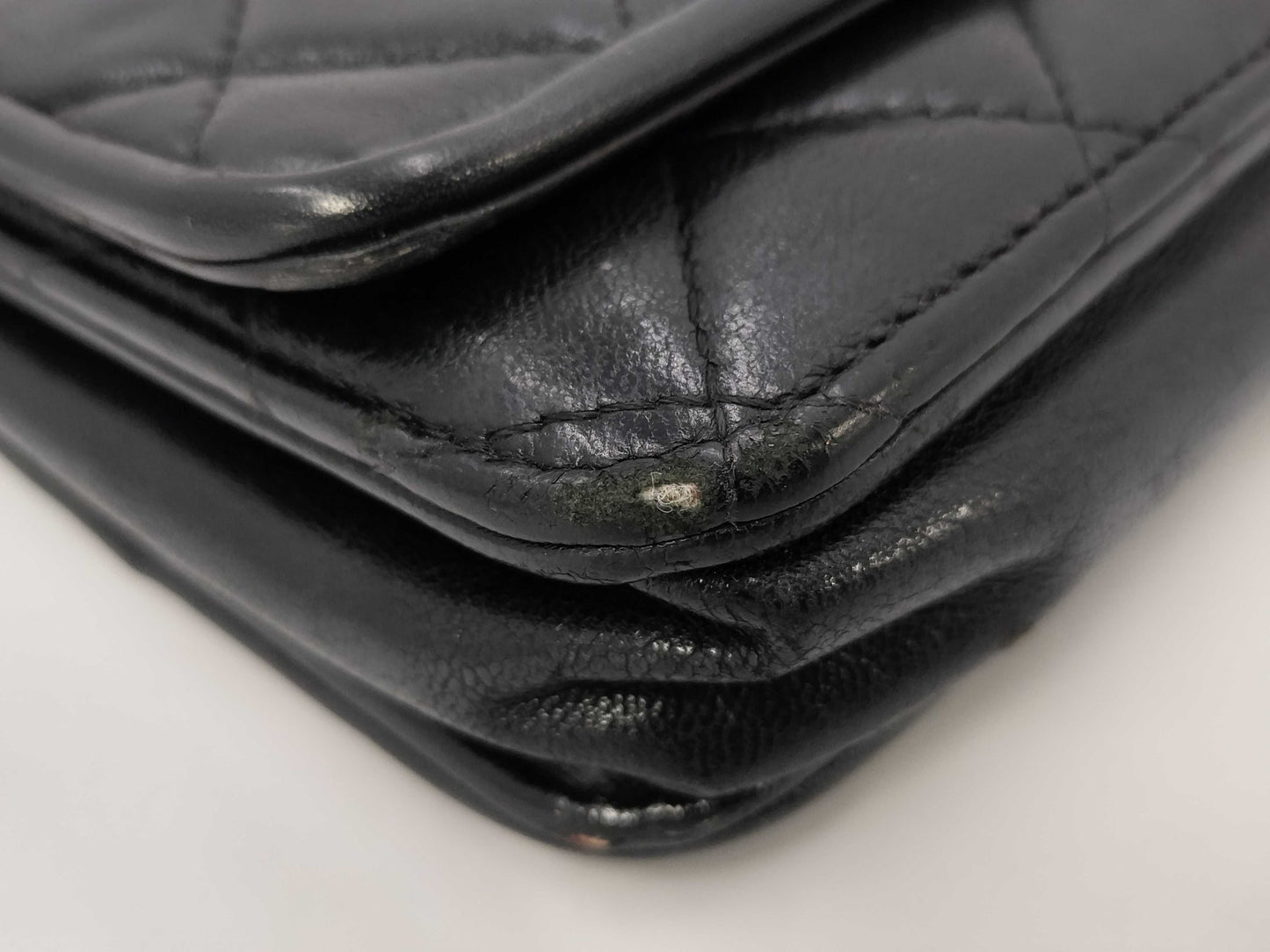 CHANEL Matelasse Black 19 Series Shoulder Bag