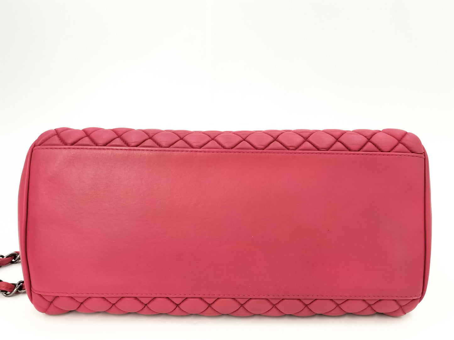 CHANEL Matelasse Red Tote Bag
