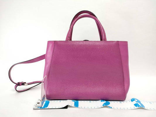 FENDI Petit Toujours Leather Pink - Handbag