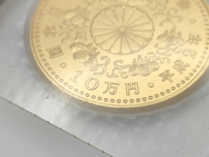 Enthronement 100,000 Yen Gold Coin, 24K Gold, 30.0g, Other Small Items 