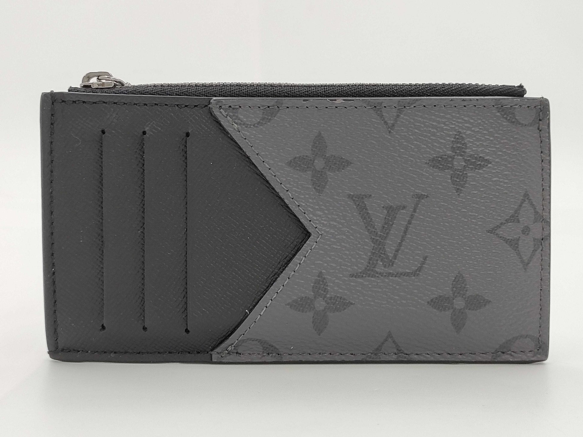 LOUIS VUITTON Eclipse Coin Card Holder Coin Case