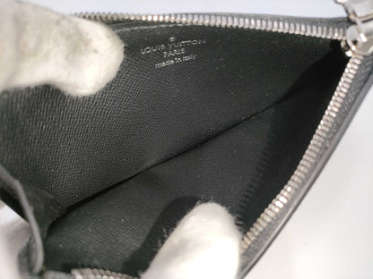 LOUIS VUITTON Taiga M62914 Coin Card Holder with Dust Bag, Card Case, Pass Case, Business Card Holder