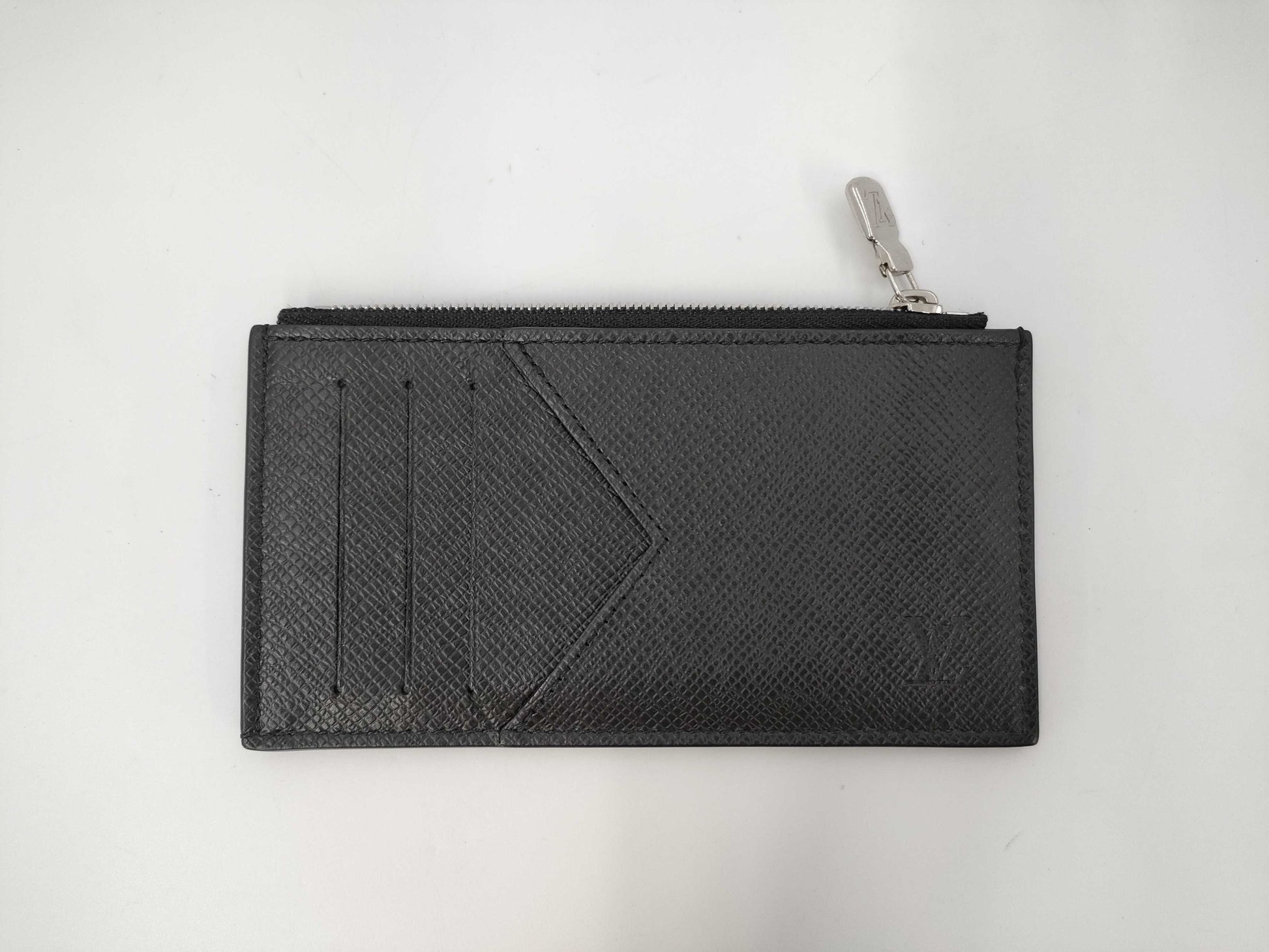 LOUIS VUITTON Taiga M62914 Coin Card Holder with Dust Bag, Card Case, Pass Case, Business Card Holder