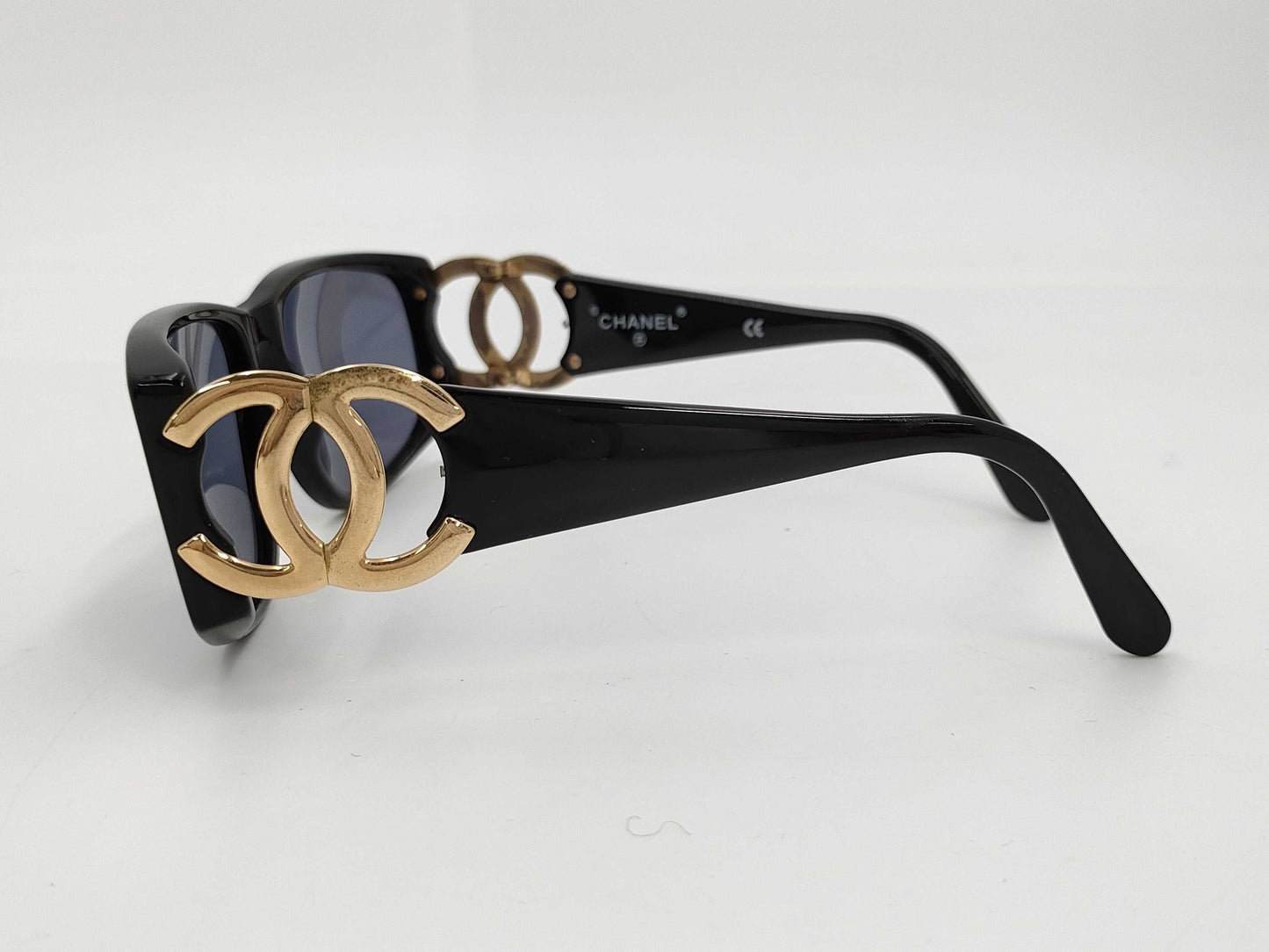  CHANEL Plastic Coco Mark Sunglasses with Case Sunglasses/Eyeglasses