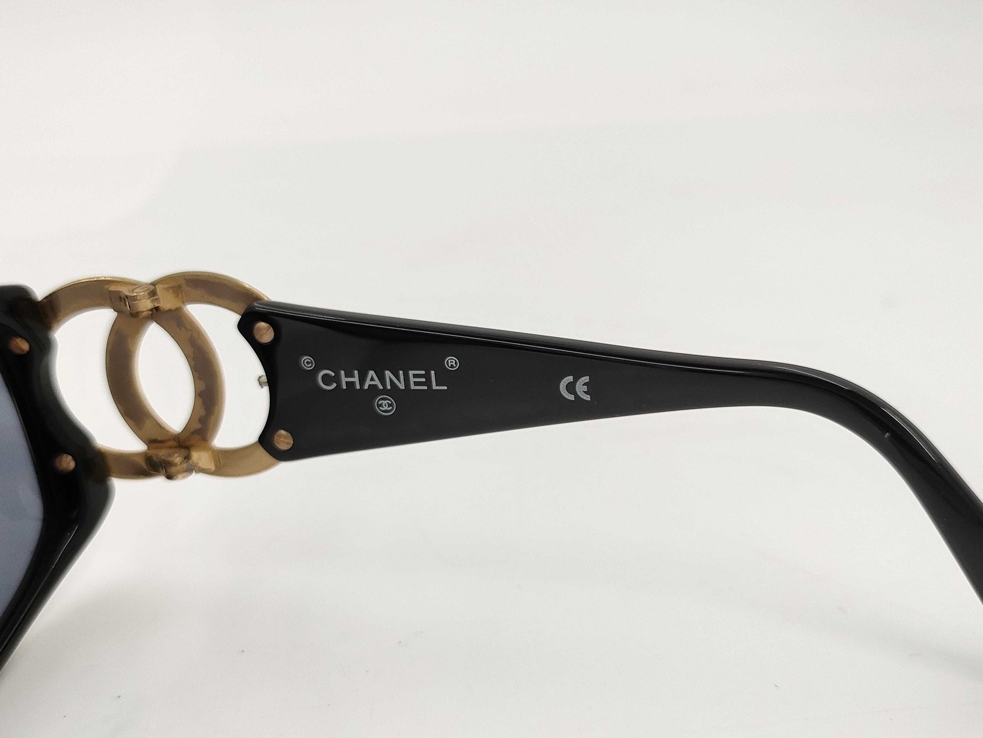  CHANEL Plastic Coco Mark Sunglasses with Case Sunglasses/Eyeglasses