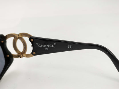  CHANEL Plastic Coco Mark Sunglasses with Case Sunglasses/Eyeglasses