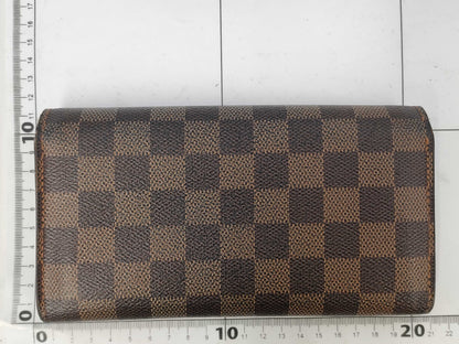 LOUIS VUITTON LOUIS VUITTON Damier N61724 Damier? Pochette Porte Monnaie Credit Wallet