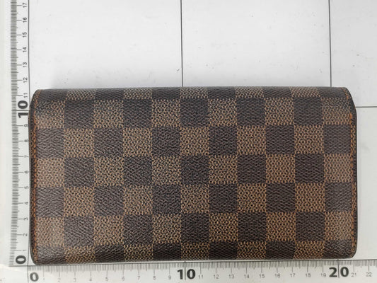LOUIS VUITTON LOUIS VUITTON Damier N61724 Damier? Pochette Porte Monnaie Credit Wallet